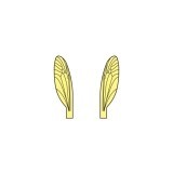 Ailes réalistes des Terrestres et Moucherons <br /> Jaune TMW-2-Y