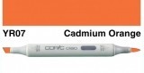 Marqueur Orange de Cadmium CIAO avec rechargeable doubles pointes 