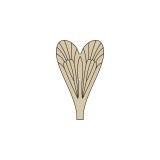 Ailes réalistes Caddisfly <br /> Marron CW-1-BR