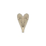 Realistic Caddisfly Wings<br /> Brown CW-2-BR