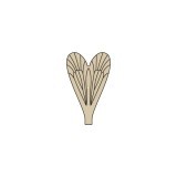 Ailes réalistes Caddisfly <br /> Marron CW-2-BR