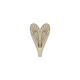 Ali realistiche Caddisfly <br /> Marrone CW-2-BR