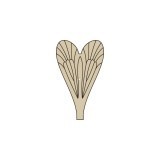 Ali realistiche Caddisfly <br /> Marrone CW-1-BR