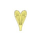 Ali realistiche Caddisfly <br /> Giallo CW-1-Y