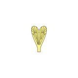 Ailes réalistes Caddisfly <br /> Jaune CW-3-Y