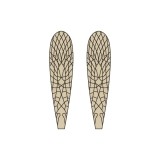Realistic Stonefly Wings<br />Brown SW-1-BR