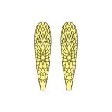 Aripi realiste Stonefly <br /> Galben SW-1-Y