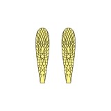 Realistic Stonefly Wings <br />Yellow SW-2-Y
