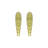 Ailes réalistes Stonefly <br /> Jaune SW-2-Y