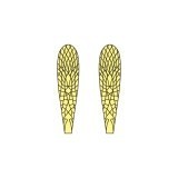 Ali realistiche Stonefly <br /> Giallo SW-2-Y