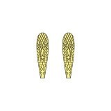 Ali realistiche Stonefly <br/> Giallo SW-3-Y