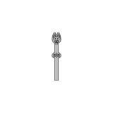 Ali realistiche per Ninfe Mayfly <br /> NMW-3 Grigio