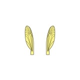 Wings of Terrestrials and Midges <br /> Yellow TMW-2-Y